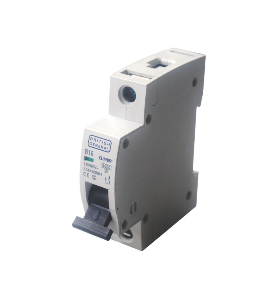 Image of British General 16A SP Type B MCB 