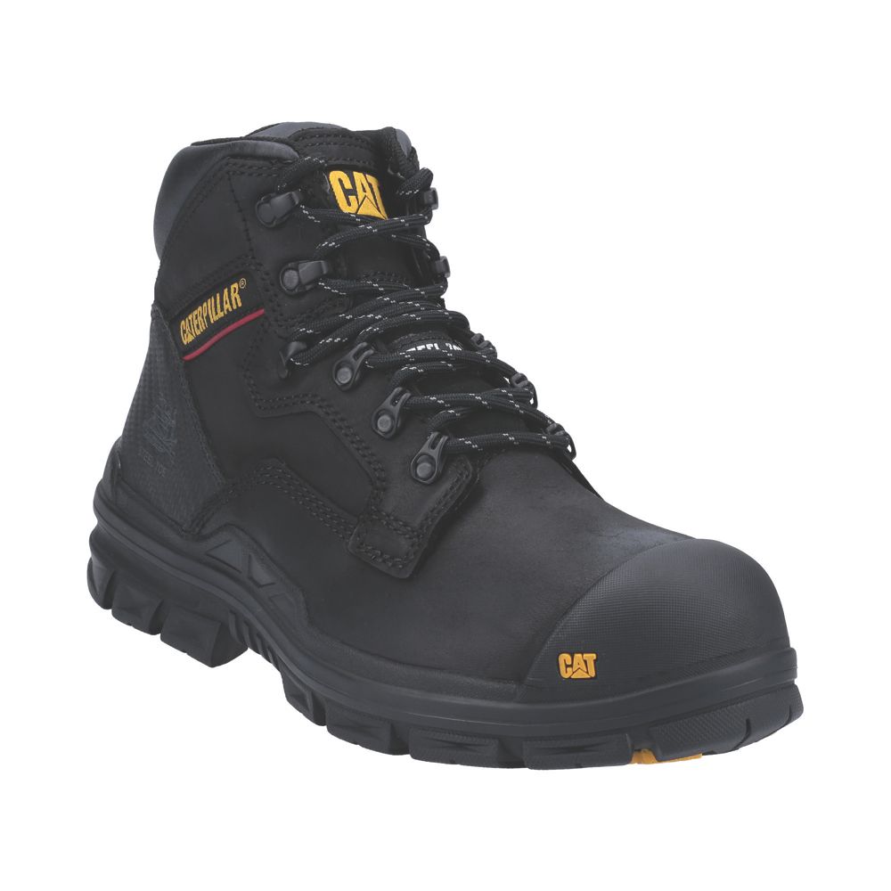 Image of CAT Bearing Safety Boots Black Size 6 