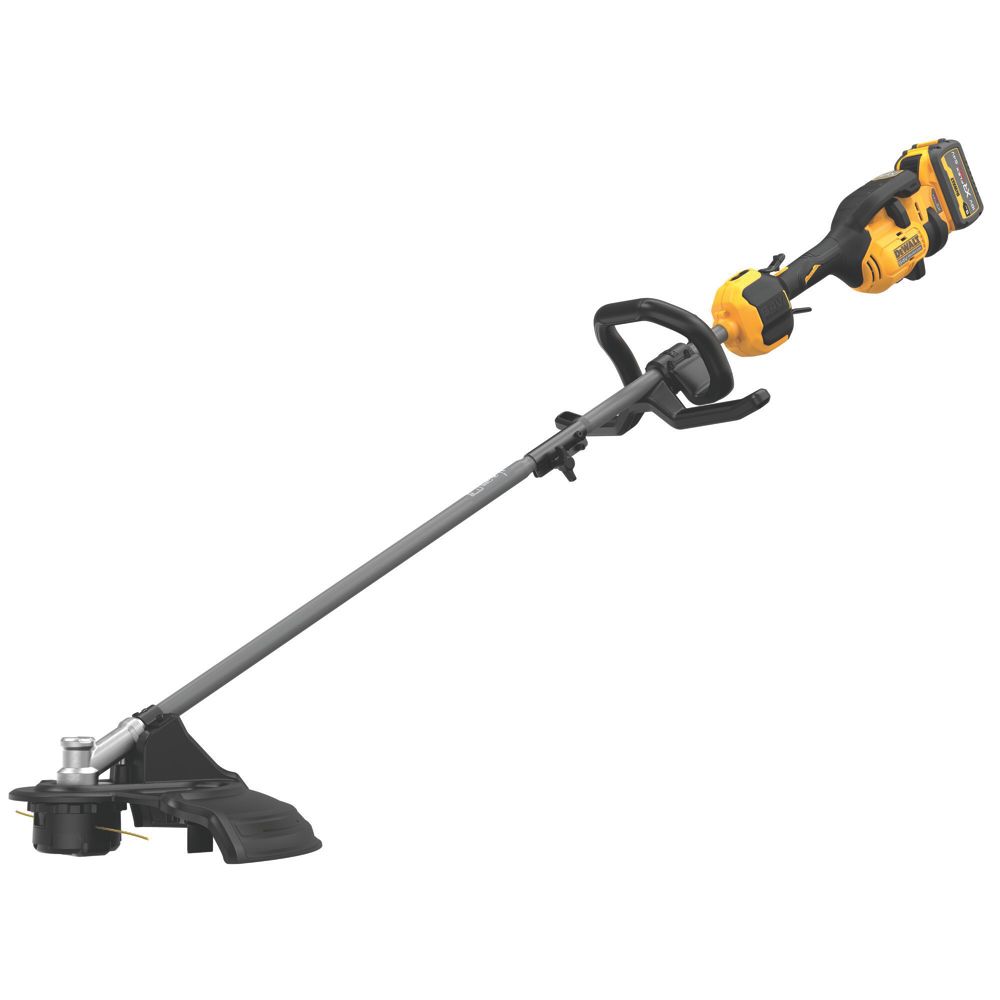 Image of DeWalt DCMAS5713X1-GB 54V 1 x 9Ah Li-Ion XR FlexVolt Brushless Cordless Split Shaft Grass Trimmer 