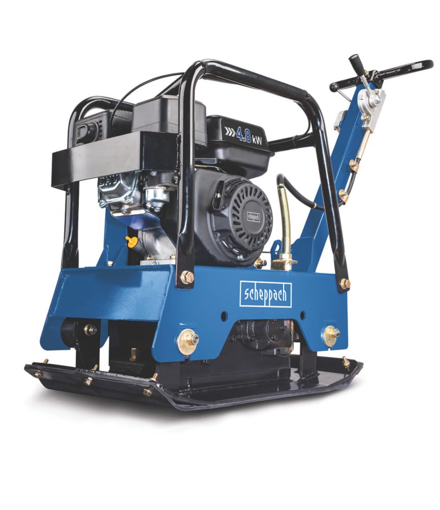 Image of Scheppach HP2500S 6.5hp Petrol Reversible Plate Compactor 630mm x 400mm 