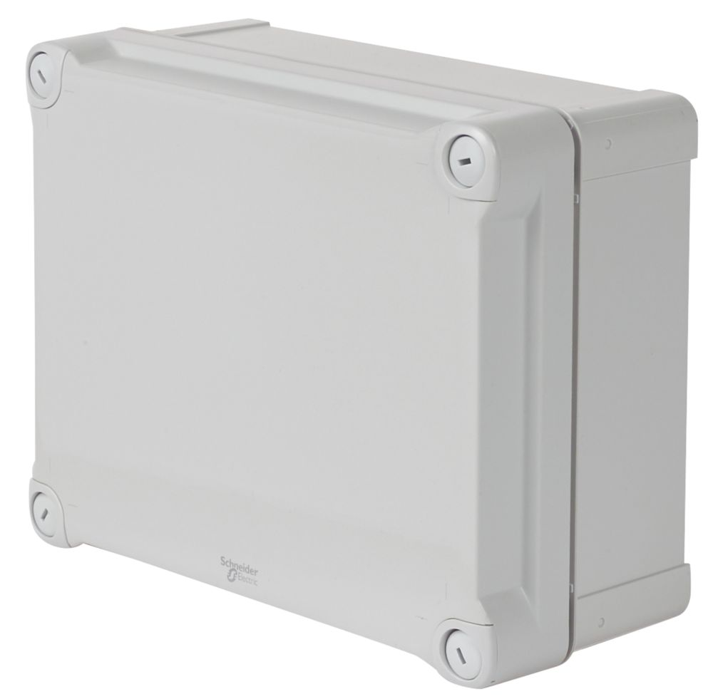Image of Schneider Electric IP66 Weatherproof Outdoor Enclosure 121mm x 87mm x 164mm 