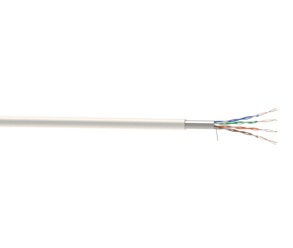 Image of Time Cat 5e Grey 4-Pair 8-Core Unshielded Ethernet Cable 100m Drum 