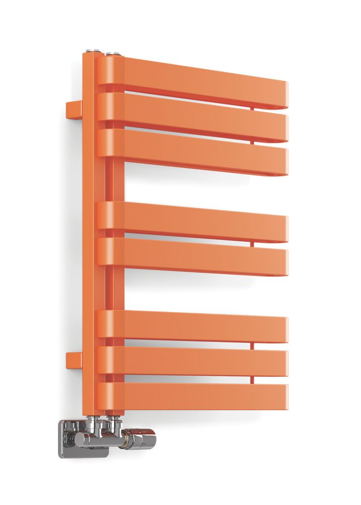 Image of Terma Warp S Towel Rail 655mm x 500mm Orange 1535BTU 