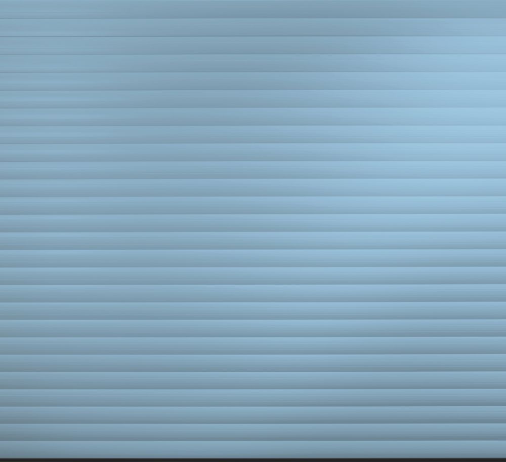 Image of Gliderol 7' 5" x 7' Insulated Aluminium Electric Roller Garage Door Duck Egg Blue 