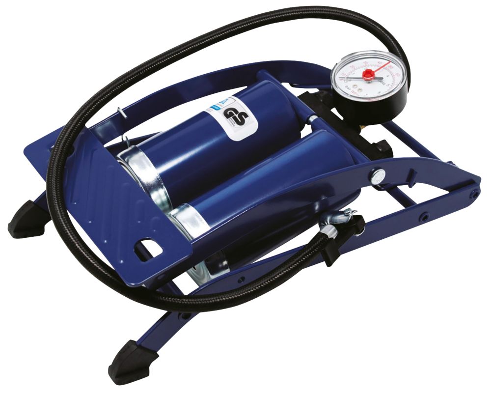 Image of Maypole Double-Barrel Foot Pump 