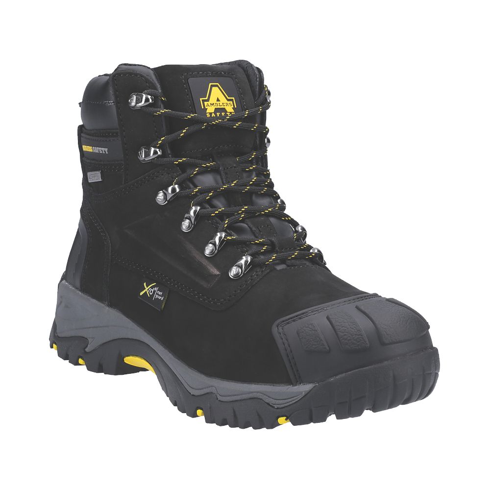 Image of Amblers FS987 Safety Boots Black Size 8 
