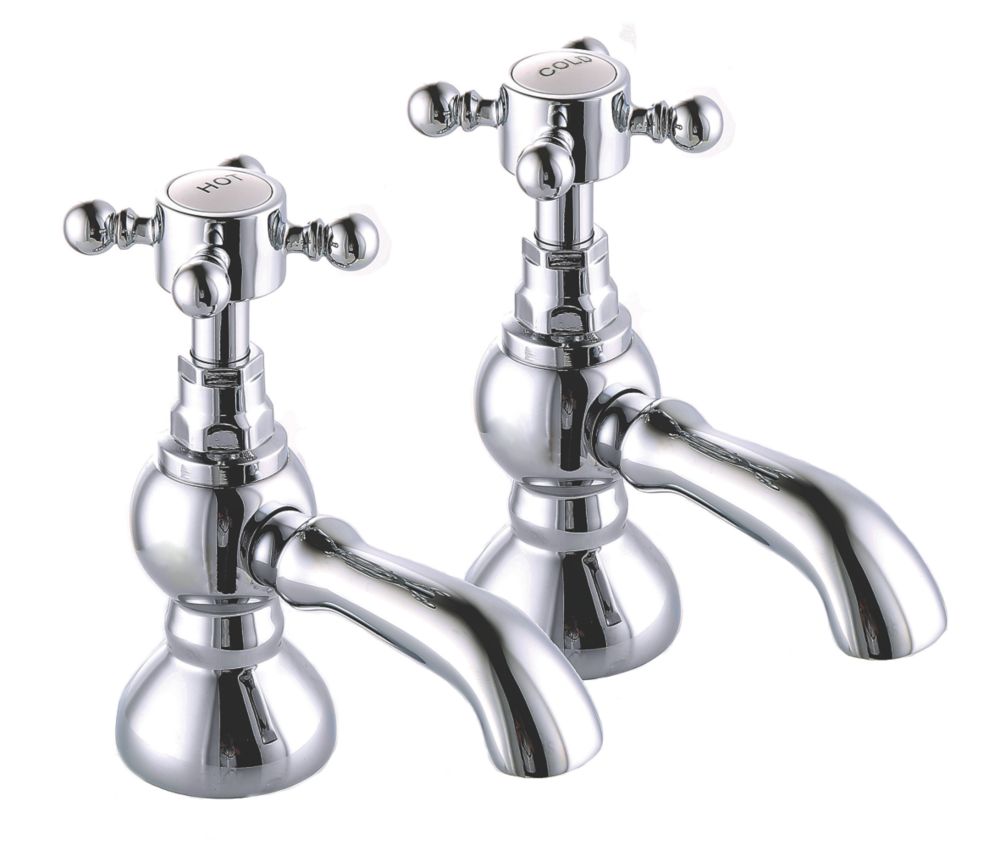 Image of ETAL Eden Bathroom Basin Taps Polished Chrome 