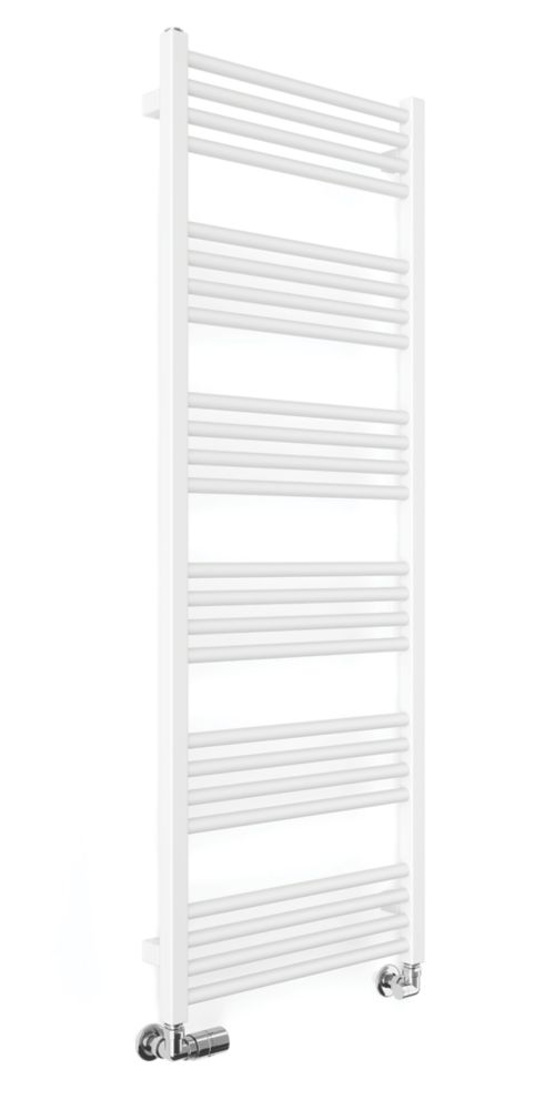 Image of Terma Fiona Towel Rail 1380mm x 500mm White 2002BTU 