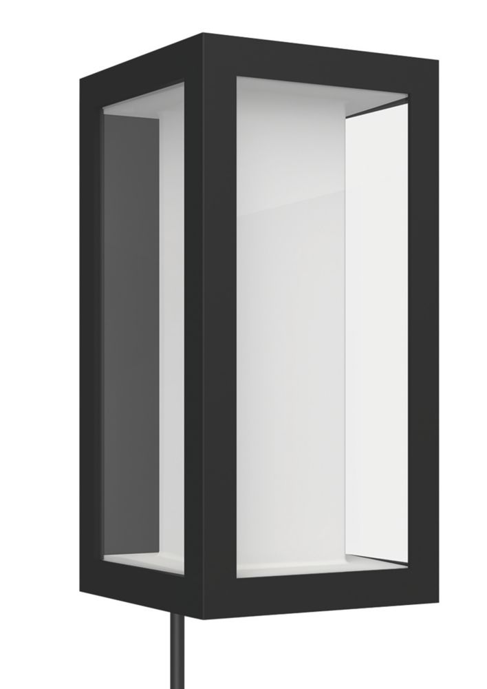 Image of Philips Hue Impress Outdoor LED Wall Light Black 8W 710-1180lm 