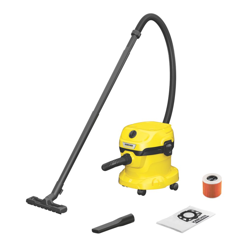 Image of Karcher WD 2 Plus 1000W 12Ltr Wet & Dry Vacuum Cleaner 220-240V 