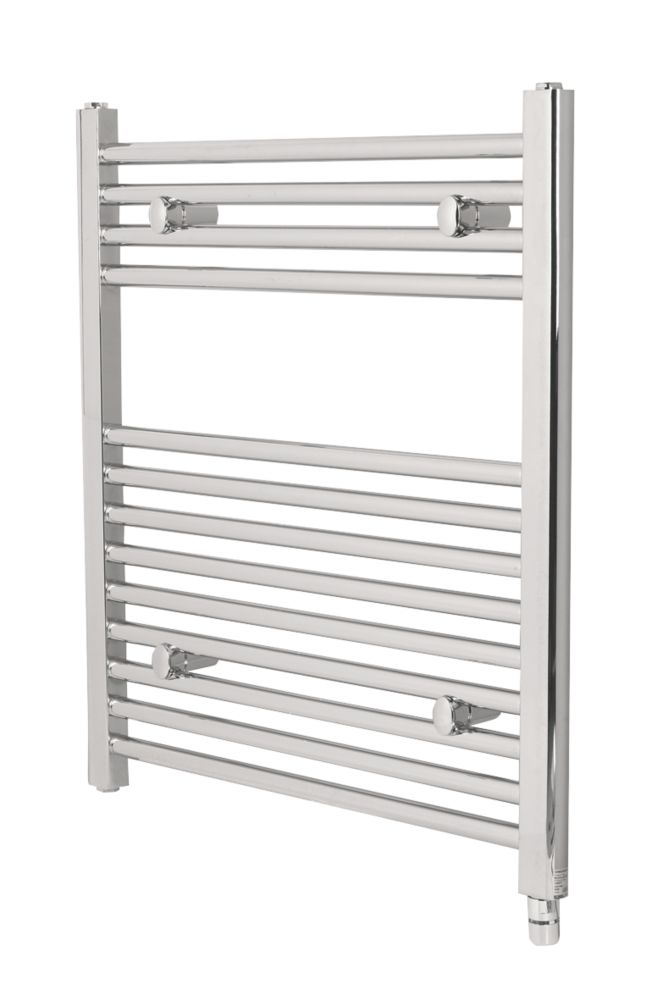 Image of Towelrads Richmond Electric Towel Radiator With Standard Heating Element 691m x 600mm Chrome 512BTU 