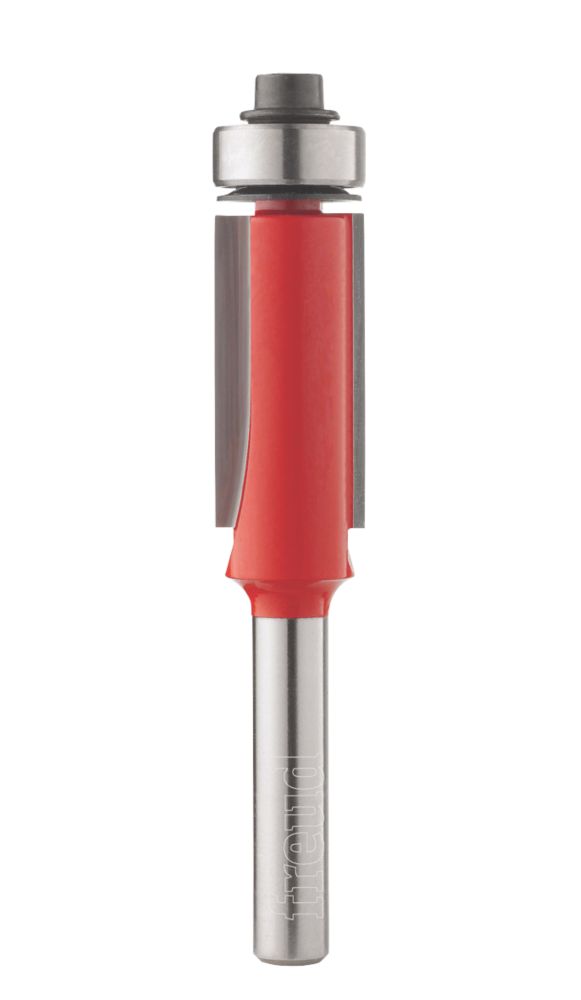 Image of Freud 1/4" Shank Double-Flute Straight Top Bearing Flush Trim Router Bit 12.7mm x 12.7mm 