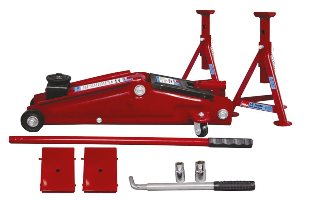 Image of Hilka Pro-Craft 3 Tonne Combination Jack Kit 8 Piece Set 