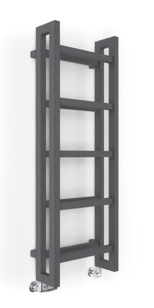 Image of Terma Stand Heated Towel Rail 1150m x 400mm Dark Grey 2097BTU 