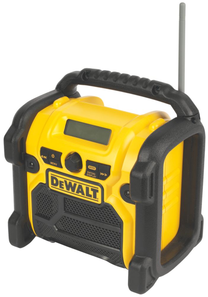 Image of DeWalt DCR021 10.8/14.4/18V Li-Ion XR DAB+ / FM Site Radio - Bare 
