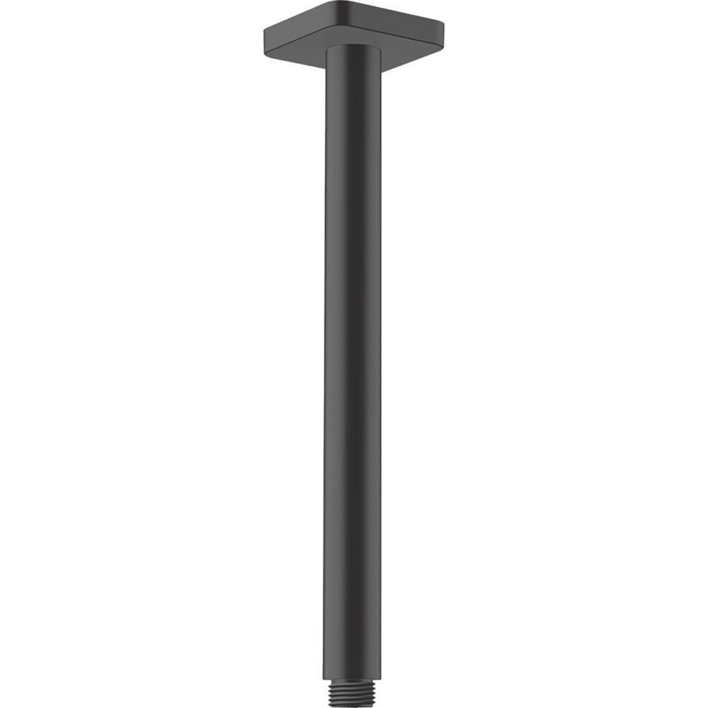 Image of Hansgrohe Vernis Shape Shower Arm Matt Black 300mm x 26mm 