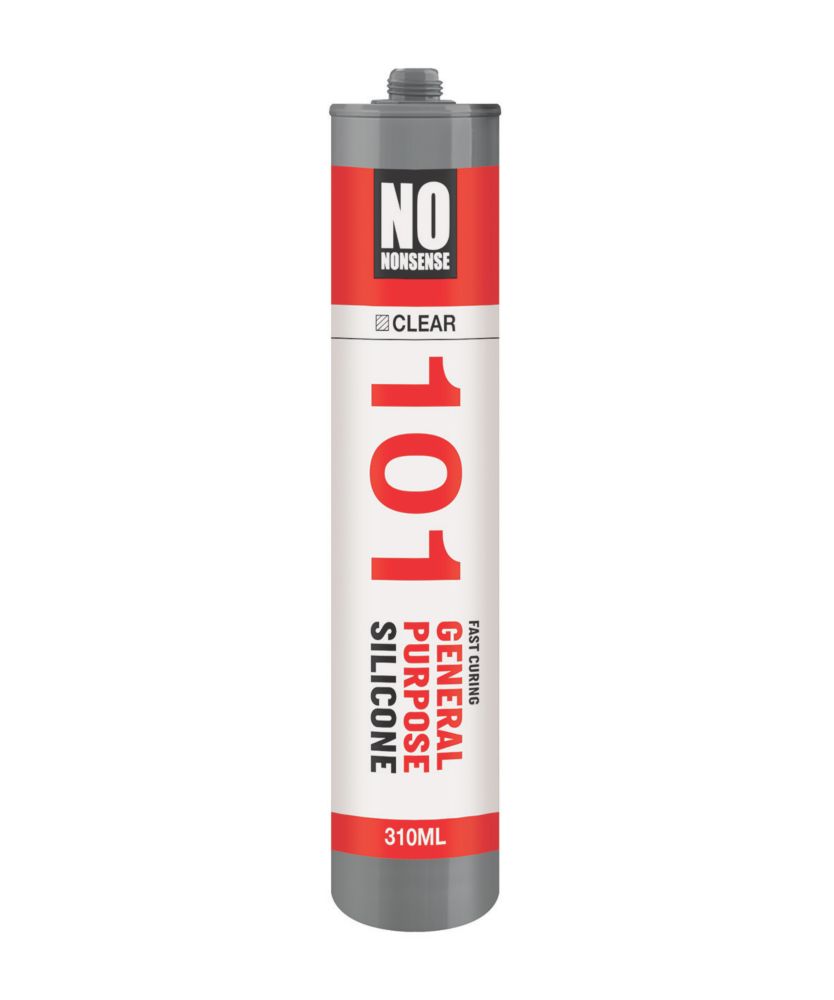 Image of No Nonsense General Purpose Silicone Clear 310ml 