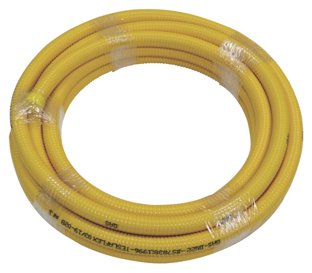 Image of Teslaflex CSST Gas Pipe 20.7mm x 10m DN22 