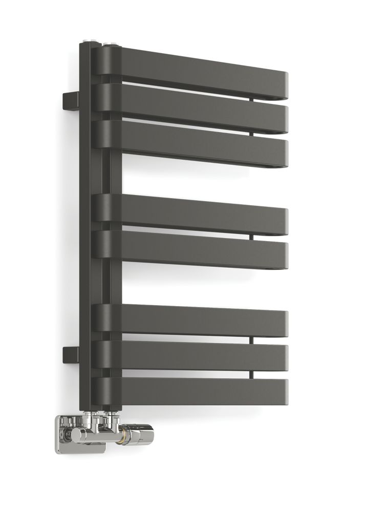 Image of Terma Warp S Towel Rail 655mm x 500mm Black 1535BTU 