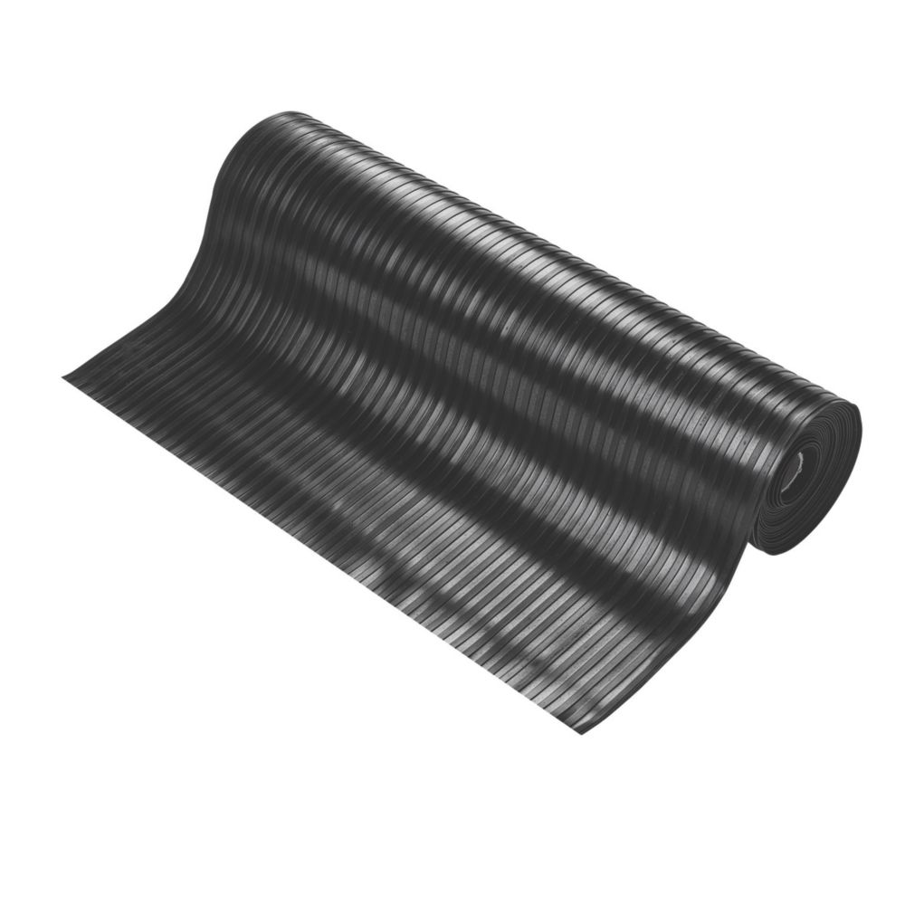 Image of COBA Europe COBARib Anti-Slip Floor Mat Black 10m x 1.2m x 3mm 
