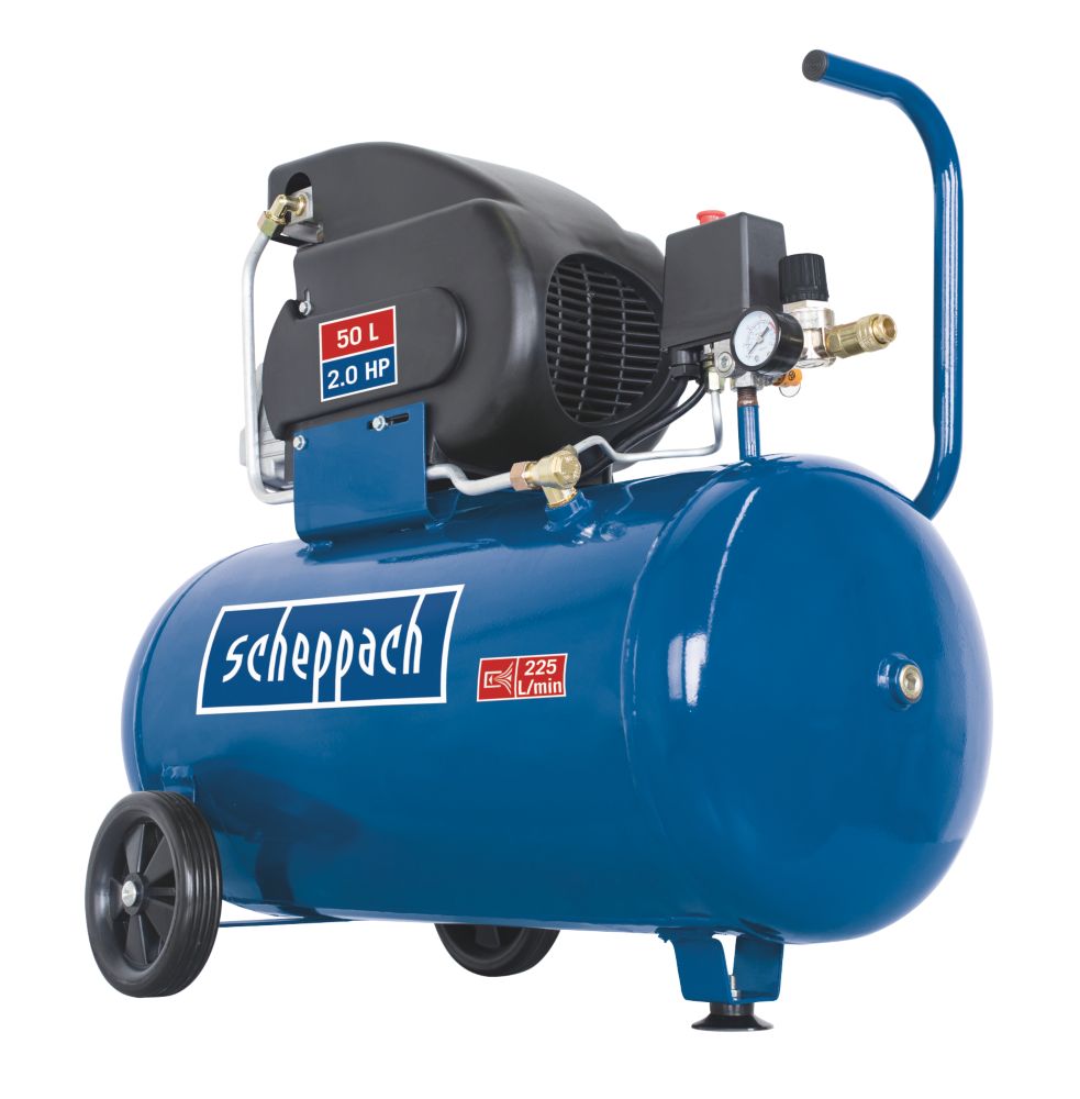 Image of Scheppach HC60 50Ltr Brushless Electric Air Compressor 230V 