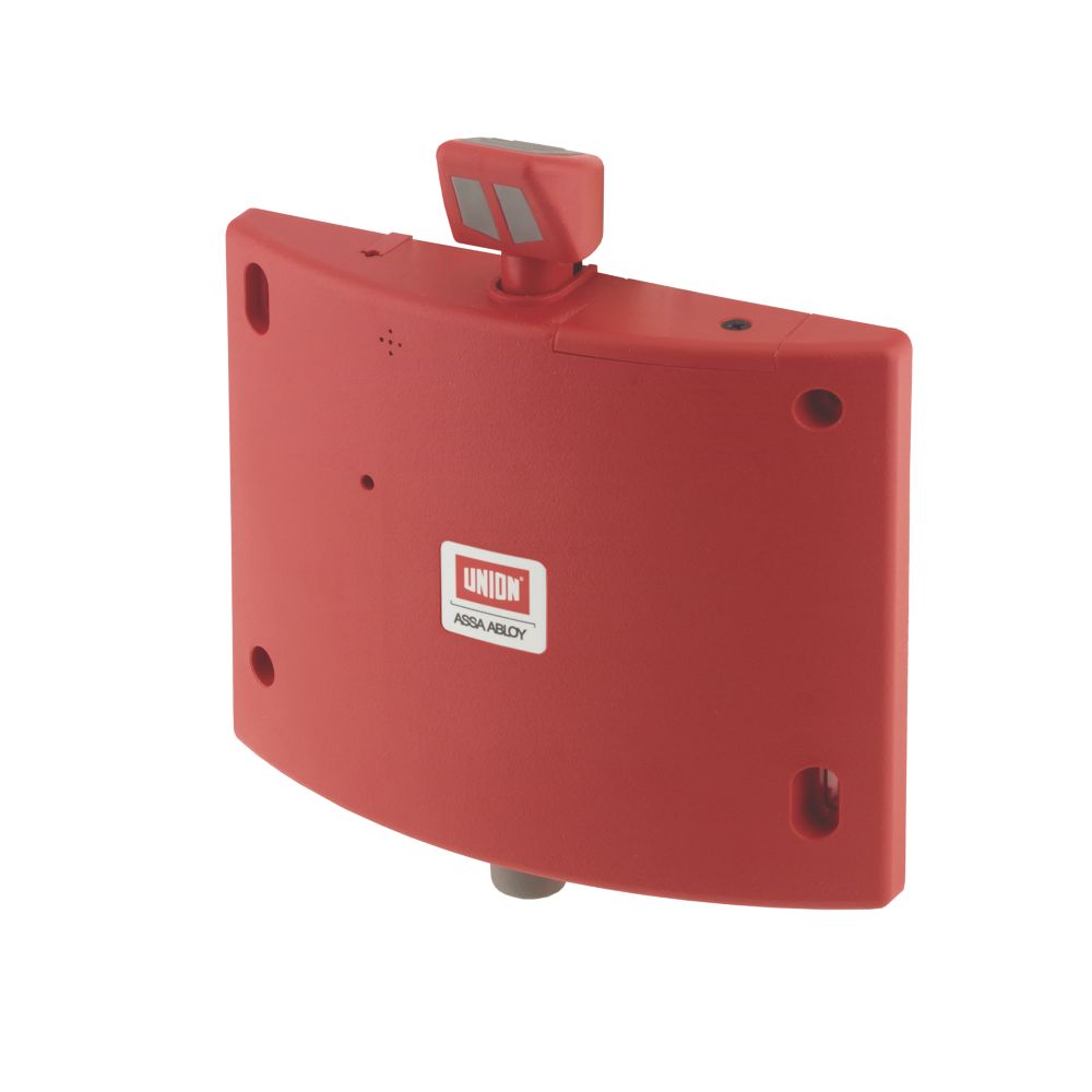 Image of Union DoorSense J-8755 Acoustic Release Hold-Open Unit Red 