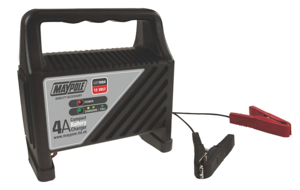 Image of Maypole MP7404 4A Automatic Compact Battery Charger 12V 