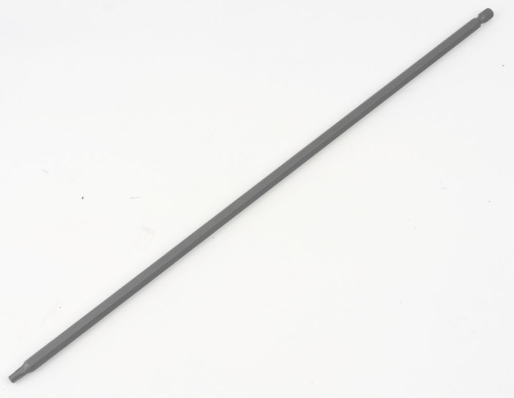Image of Rawlplug RT-BIT-TORX25 6.35mm 350mm Hex Shank TX25 Long Screwdriver Bit 
