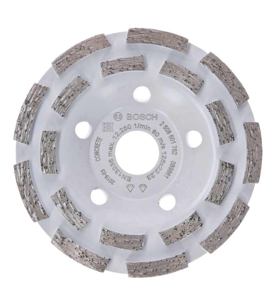 Image of Bosch Diamond Concrete Grinding Cup 125mm x 22.23 