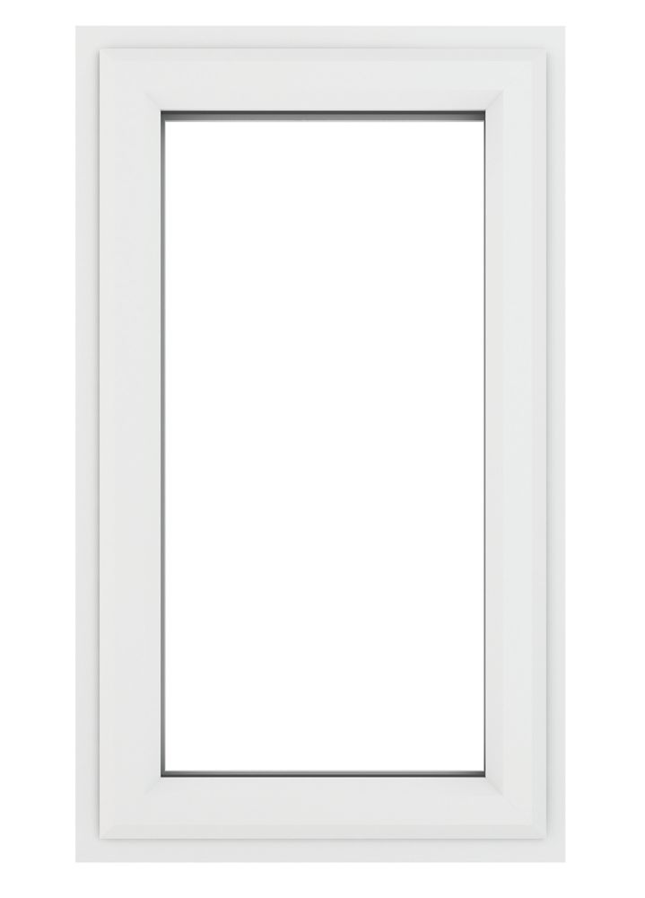 Image of Crystal Left-Hand Opening Clear Triple-Glazed Casement White uPVC Window 610mm x 965mm 