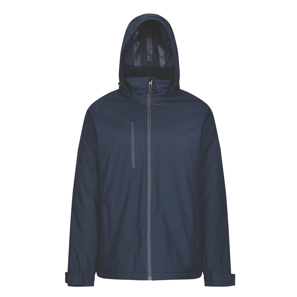 Image of Regatta Honestly Made 100% Waterproof Jacket Navy Small Size 37" Chest 