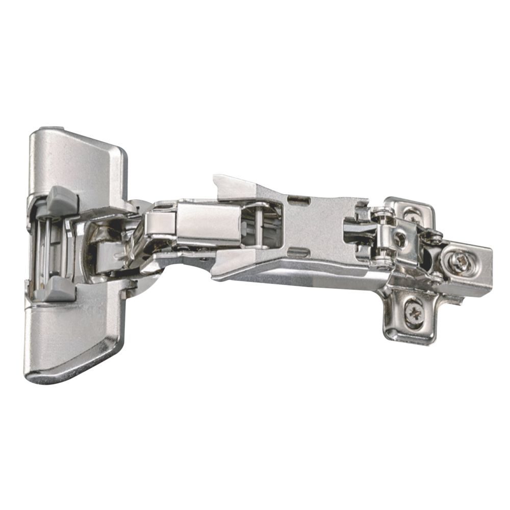 Image of Hafele Steel 170Â° Clip-On Concealed Hinges 200mm 2 Pack 
