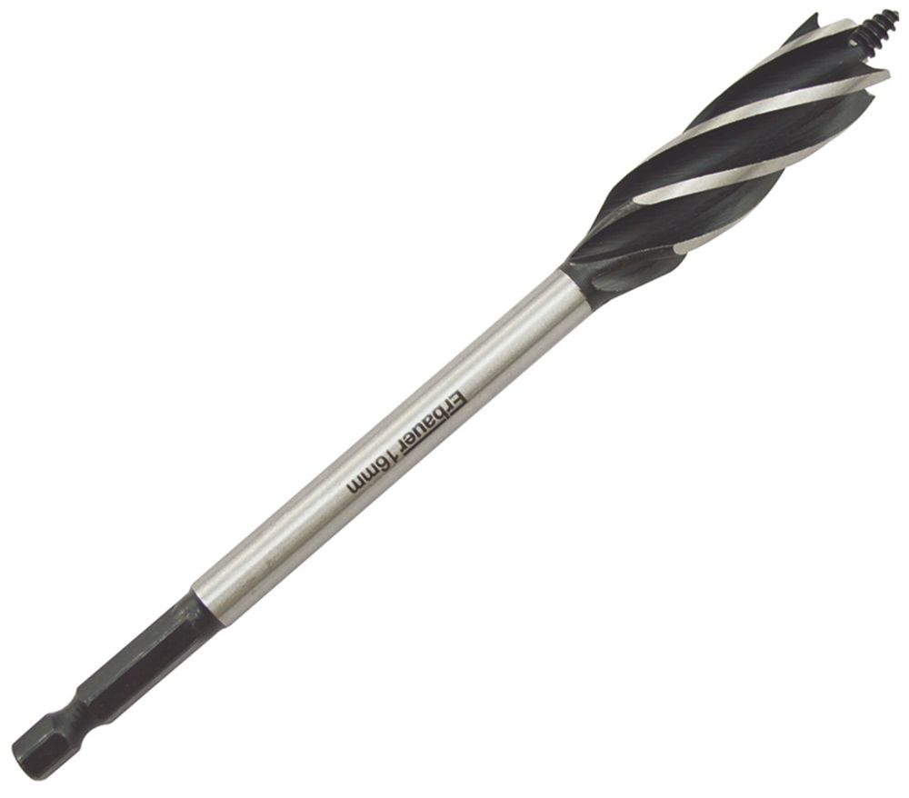 Image of Erbauer Auger Wood Drill Bit 165mm x 16mm 