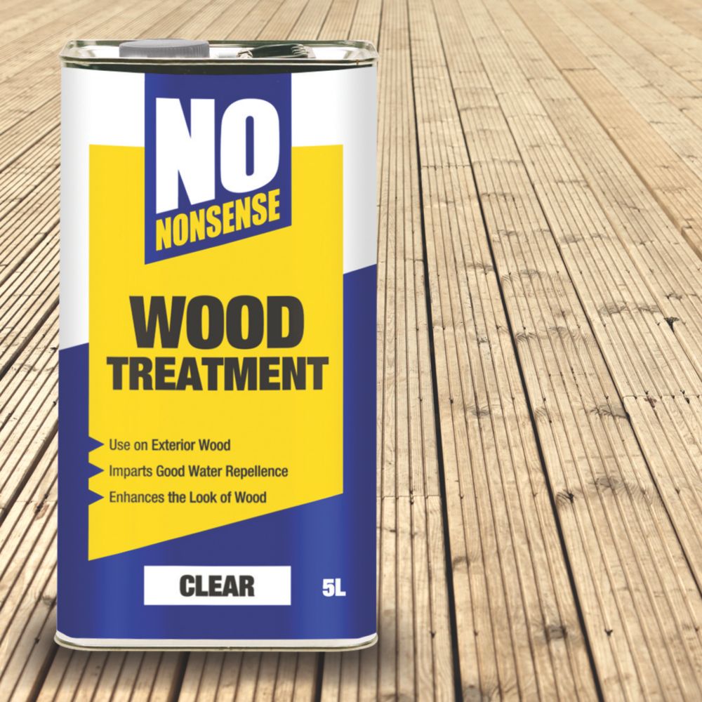 Image of No Nonsense Wood Treatment Clear 5Ltr 