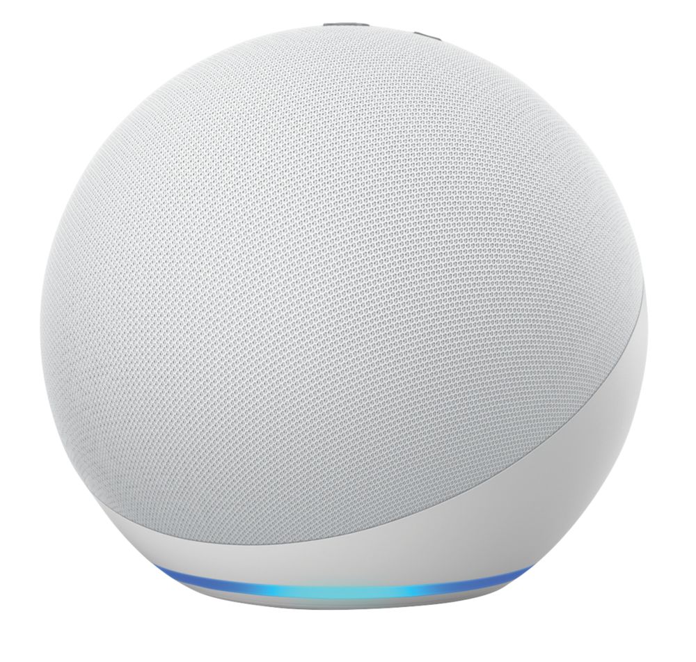 Image of Amazon Echo 4th Gen Smart Assistant Glacier White 