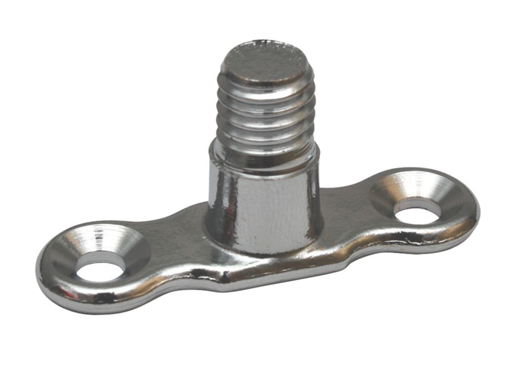 Image of Tesla Male Munsen Ring Backplate M10 Chrome-Plated 10 Pack 