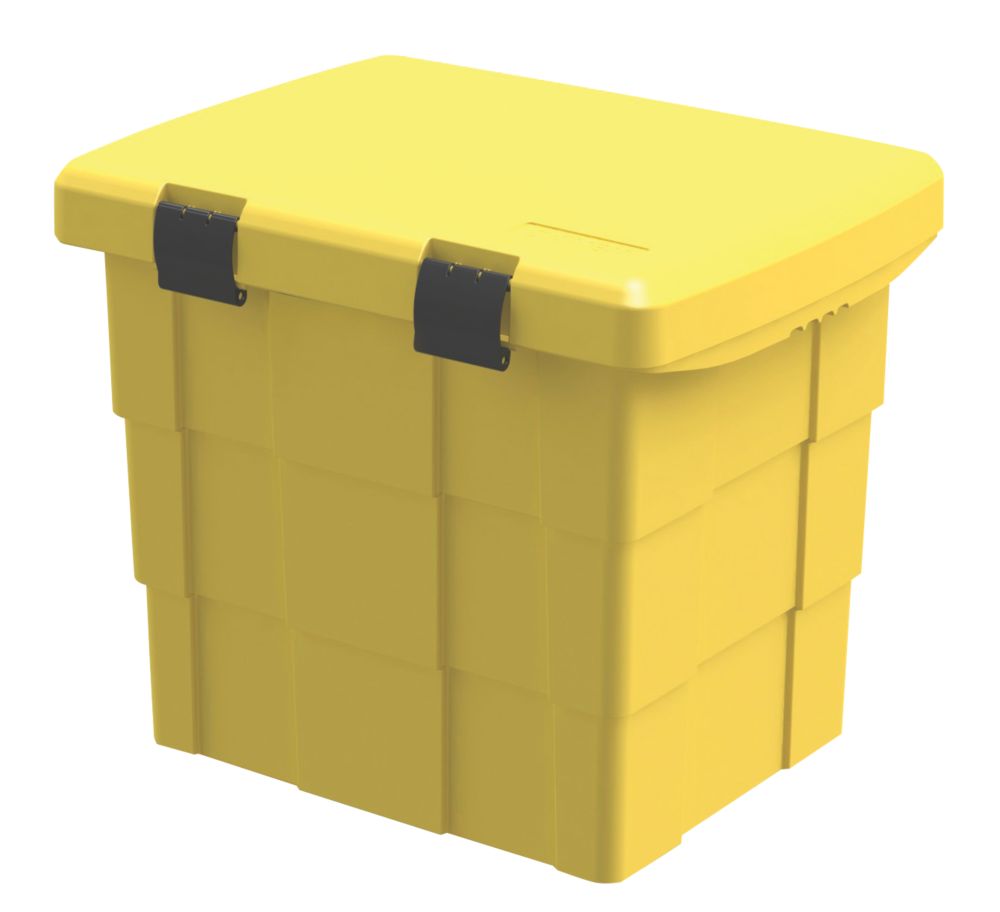 Image of Grit / Salt Storage Bin 100tr Yellow 