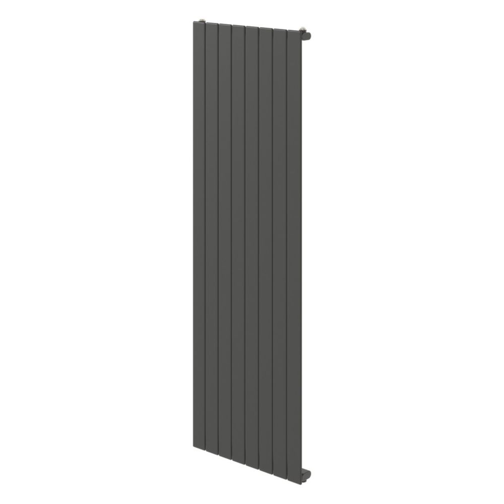 Image of Moretti Modena Designer Radiator 1800mm x 578mm Matt Charcoal 4019BTU 