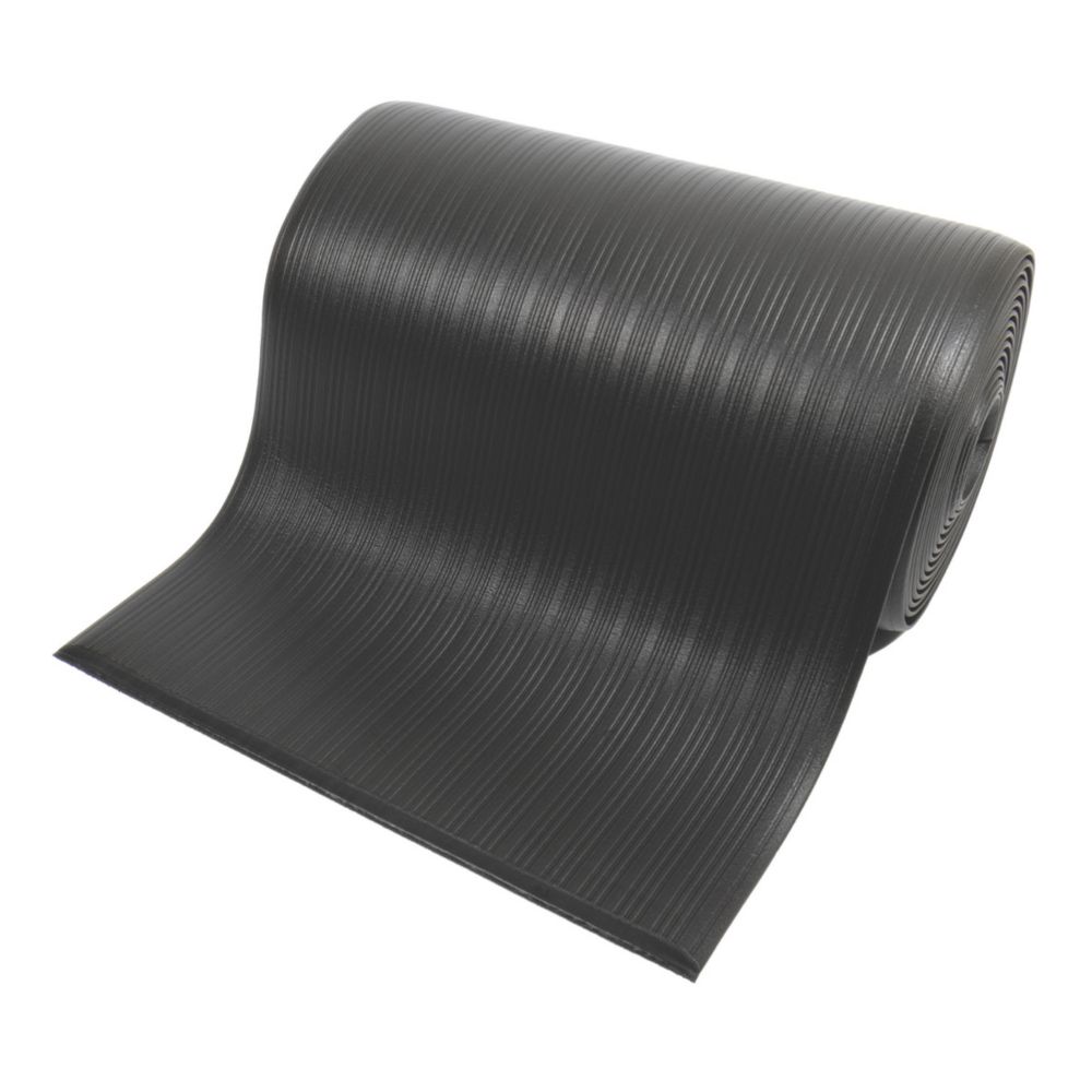 Image of COBA Europe Orthomat Anti-Fatigue Floor Mat Black 18.3m x 0.6m x 9mm 