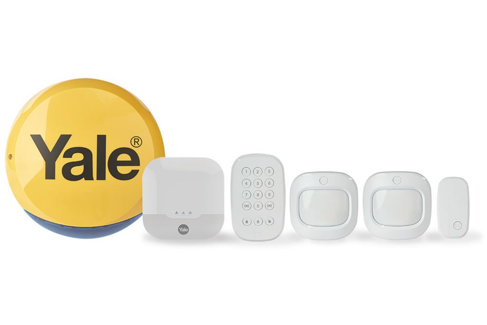 Image of Yale Smart Home Burglar Alarm System - Family Kit 