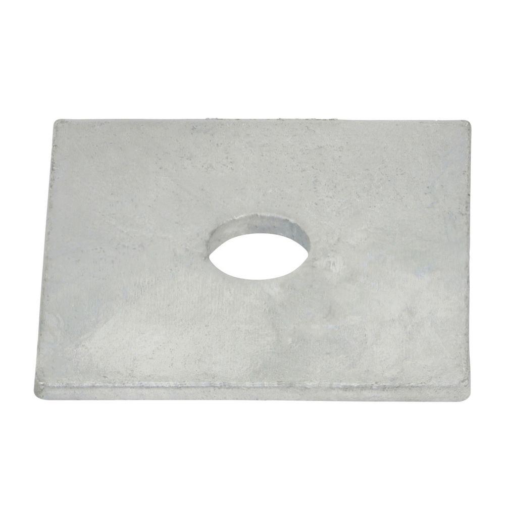 Image of Timco Carbon Steel Square Plate Washers M10 x 3mm 100 Pack 