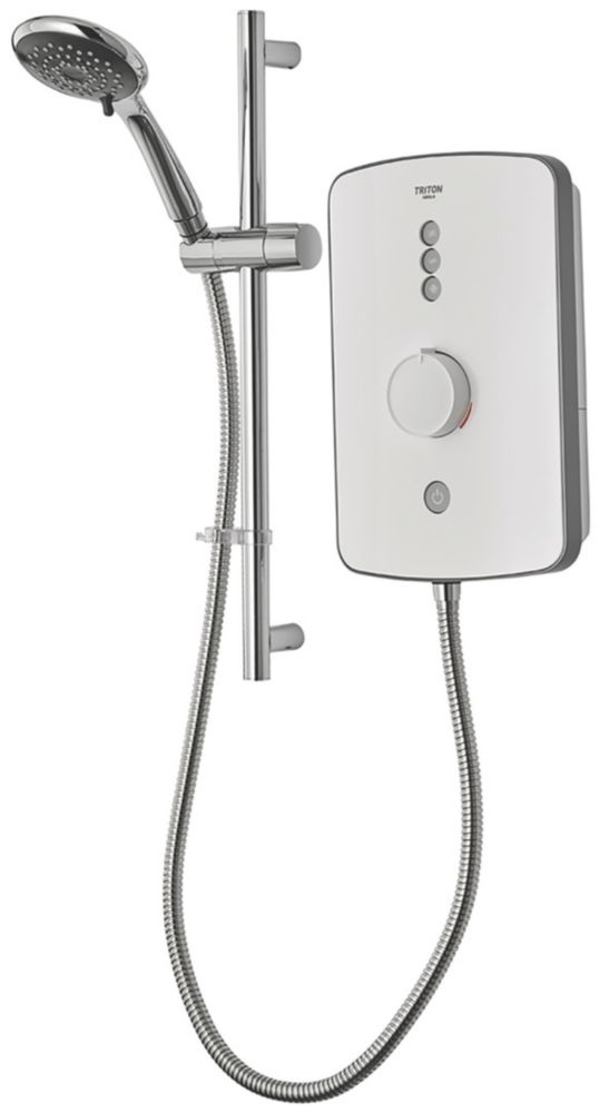 Image of Triton Amala Gloss White 9.5kW Electric Shower 