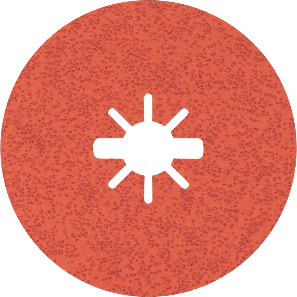 Image of Bosch Expert R782 Prisma X-Lock Fibre Discs 115mm x X-Lock 36 Grit 25 Pack 