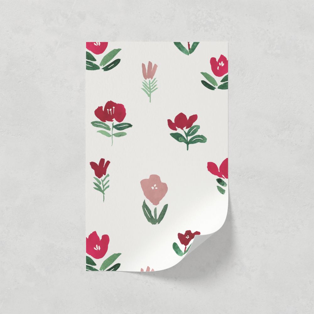 Image of LickPro Pink Petals 01 Wallpaper Sample 0.18m x 0.29m 