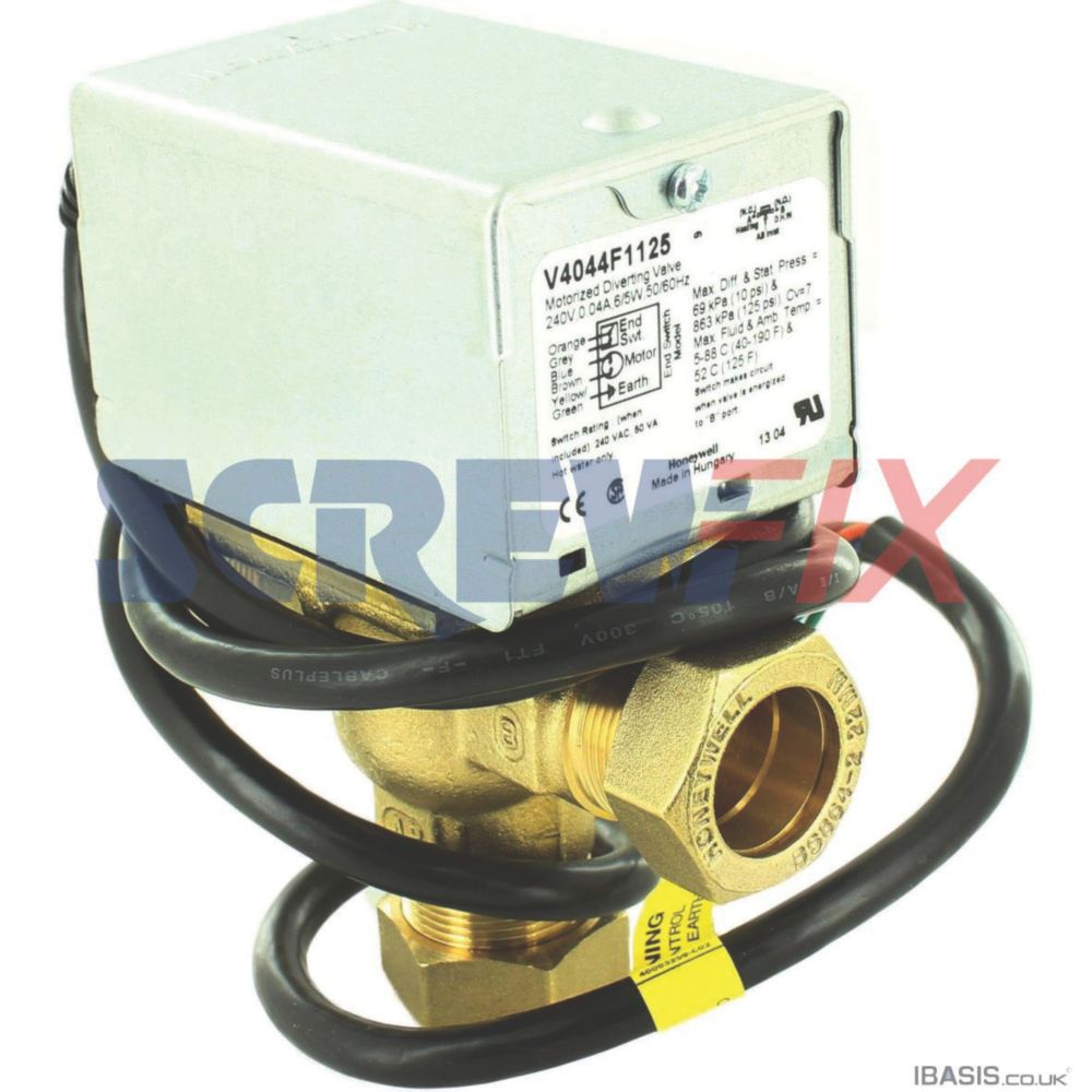 Image of Worcester Bosch 87161201310 V4044F1125 Diverter Valve Assembly 