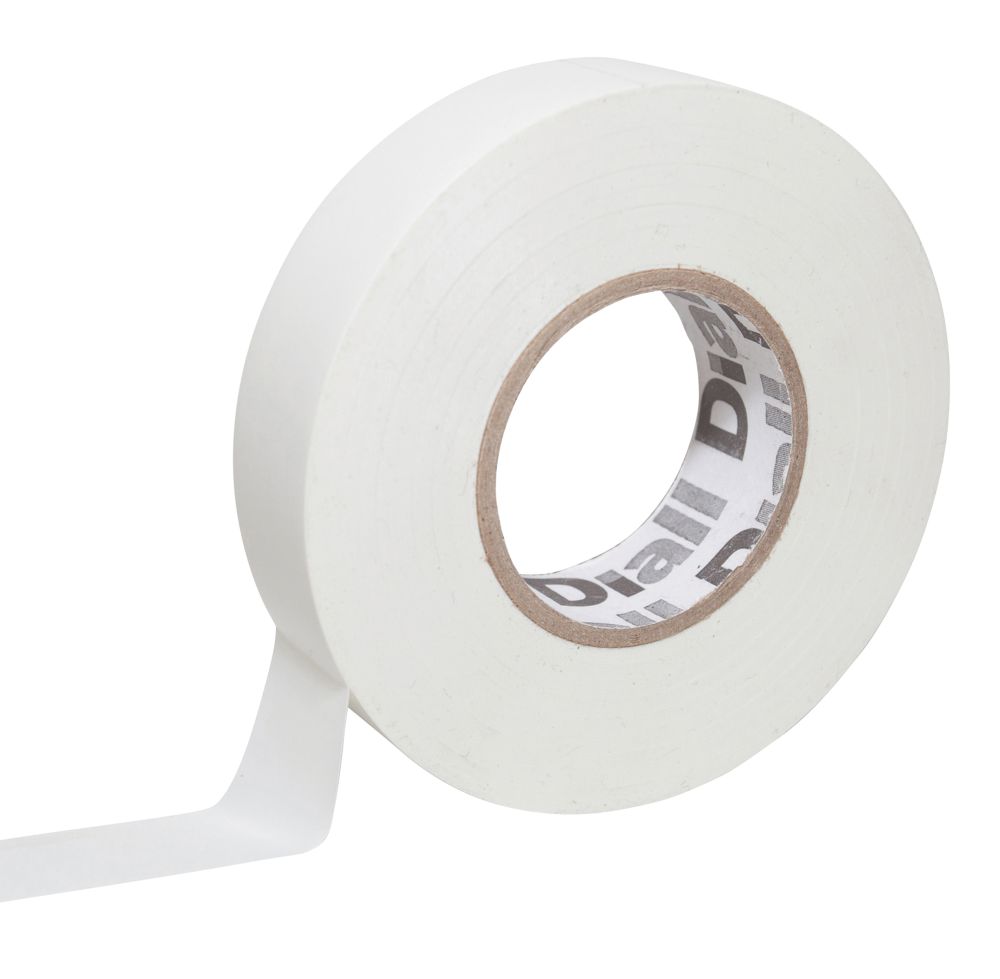 Image of 510 Insulating Tape White 33m x 19mm 