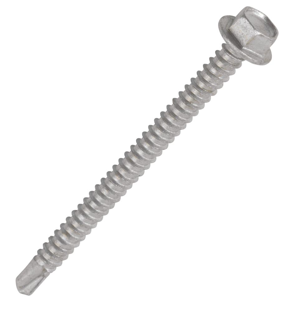 Image of Timco Socket Self-Drilling Roofing Screws 5.5mm x 25mm 100 Pack 