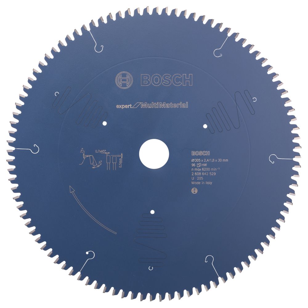 Image of Bosch Expert Multi-Material Circular Saw Blade 305mm x 30mm 96T 