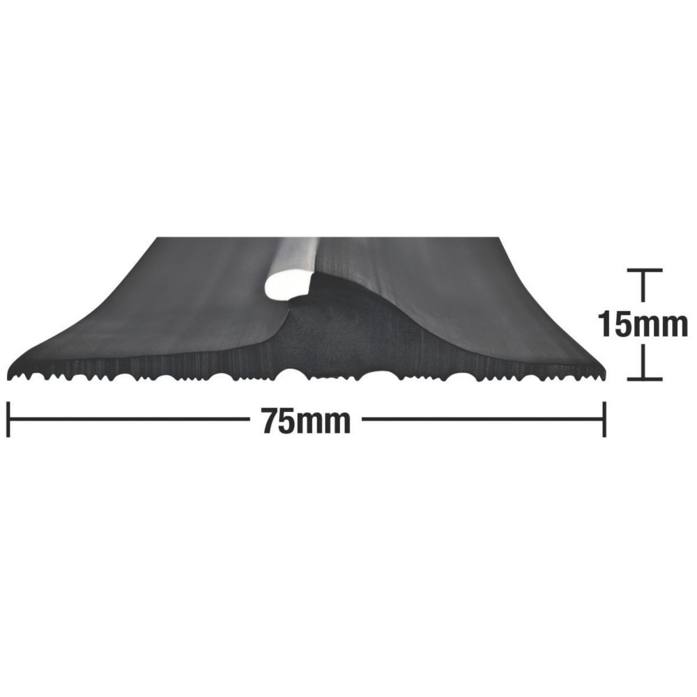 Image of Stormguard Garage Threshold Seal Black 2.5m 