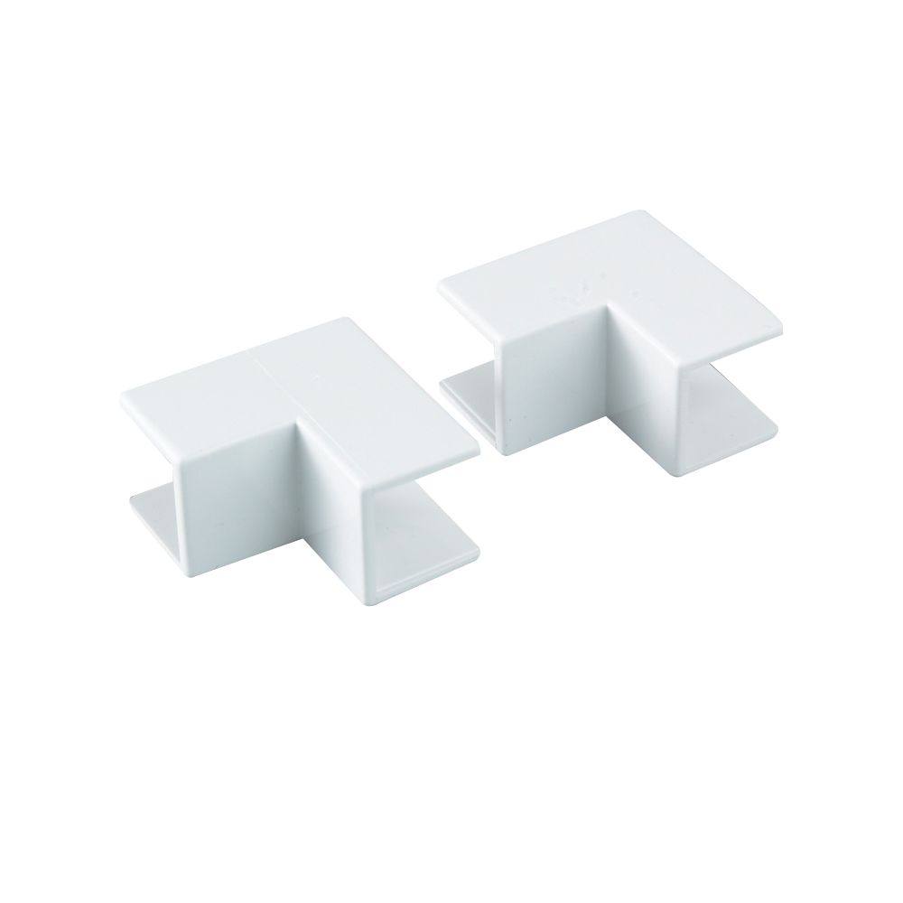 Image of Tower Internal Trunking Angle 16mm x 16mm 2 Pack 